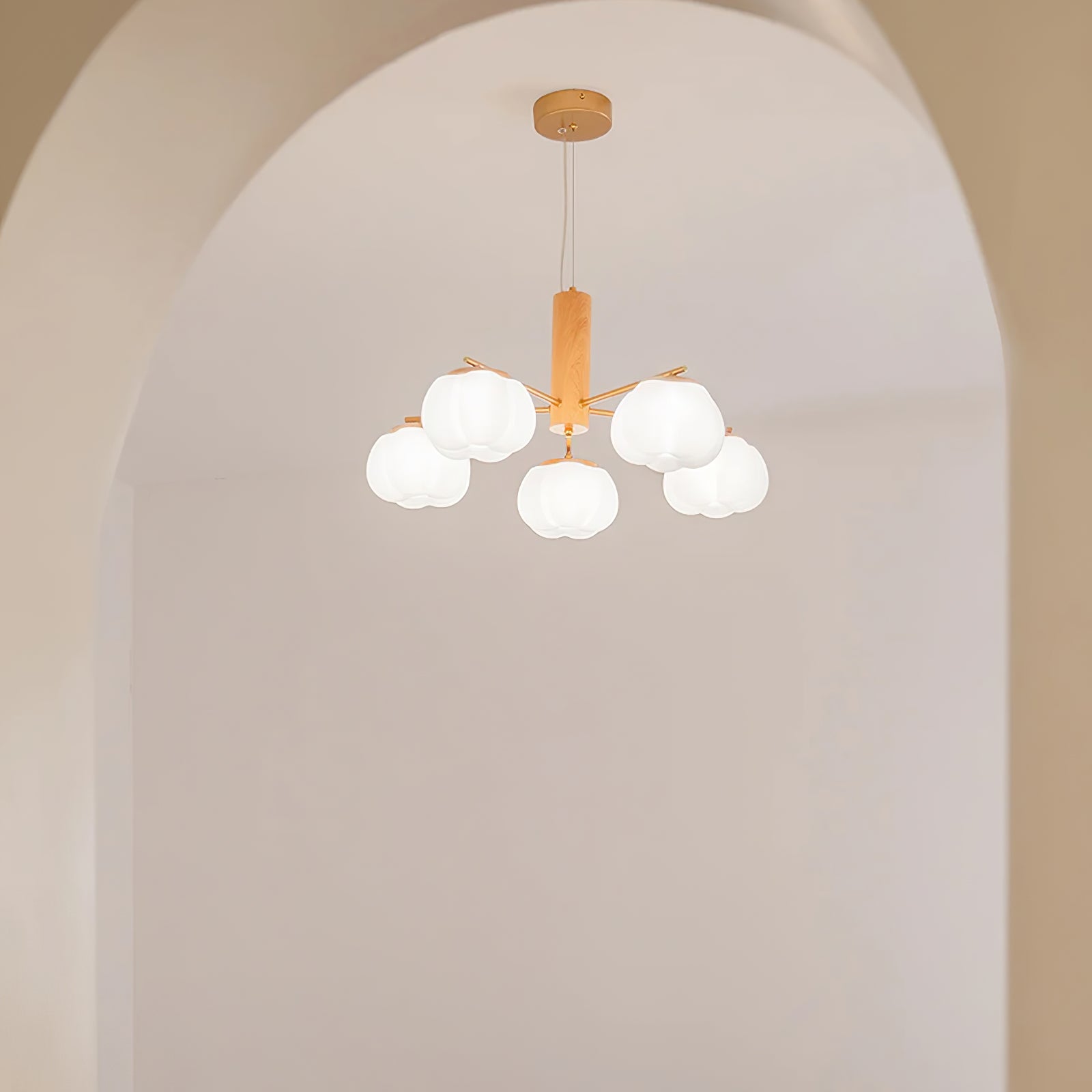 Cotton Balls Chandelier - Lumpaz