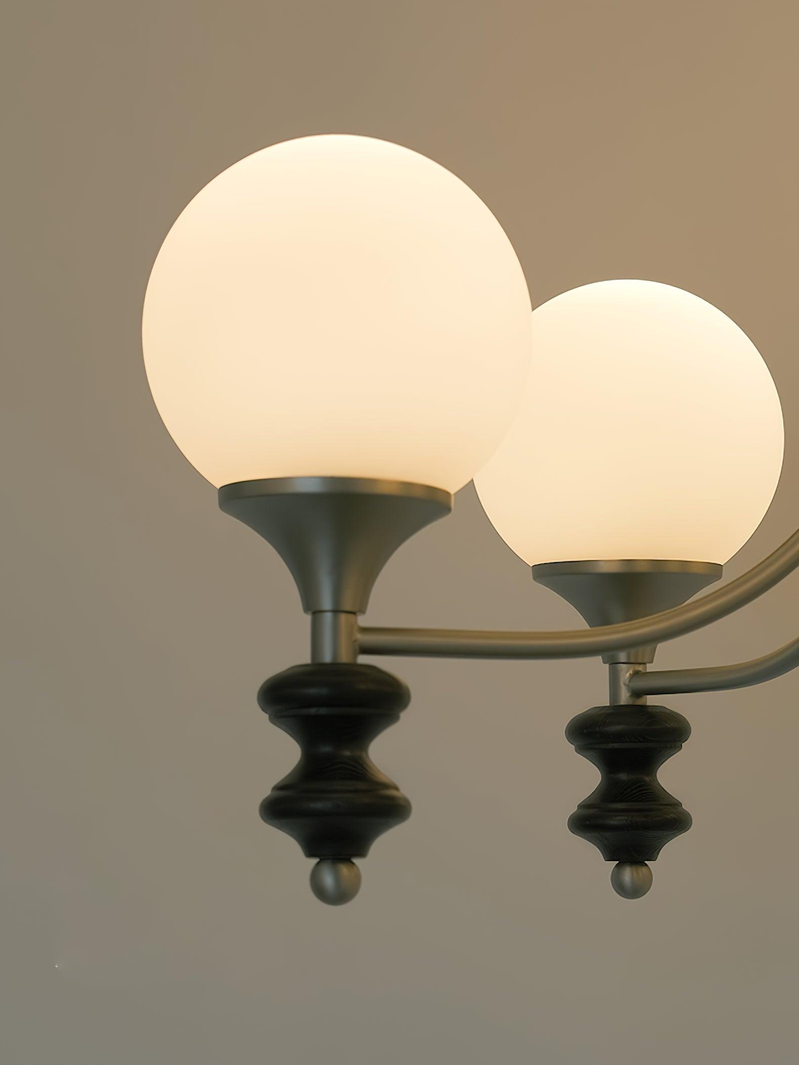 Tina Wooden Chandelier - Lumpaz