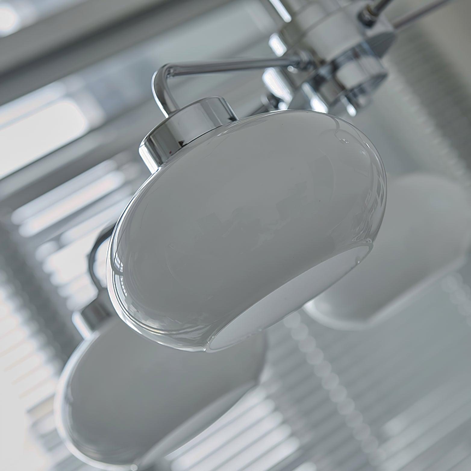 Oval Persimmon Chandelier - Lumpaz