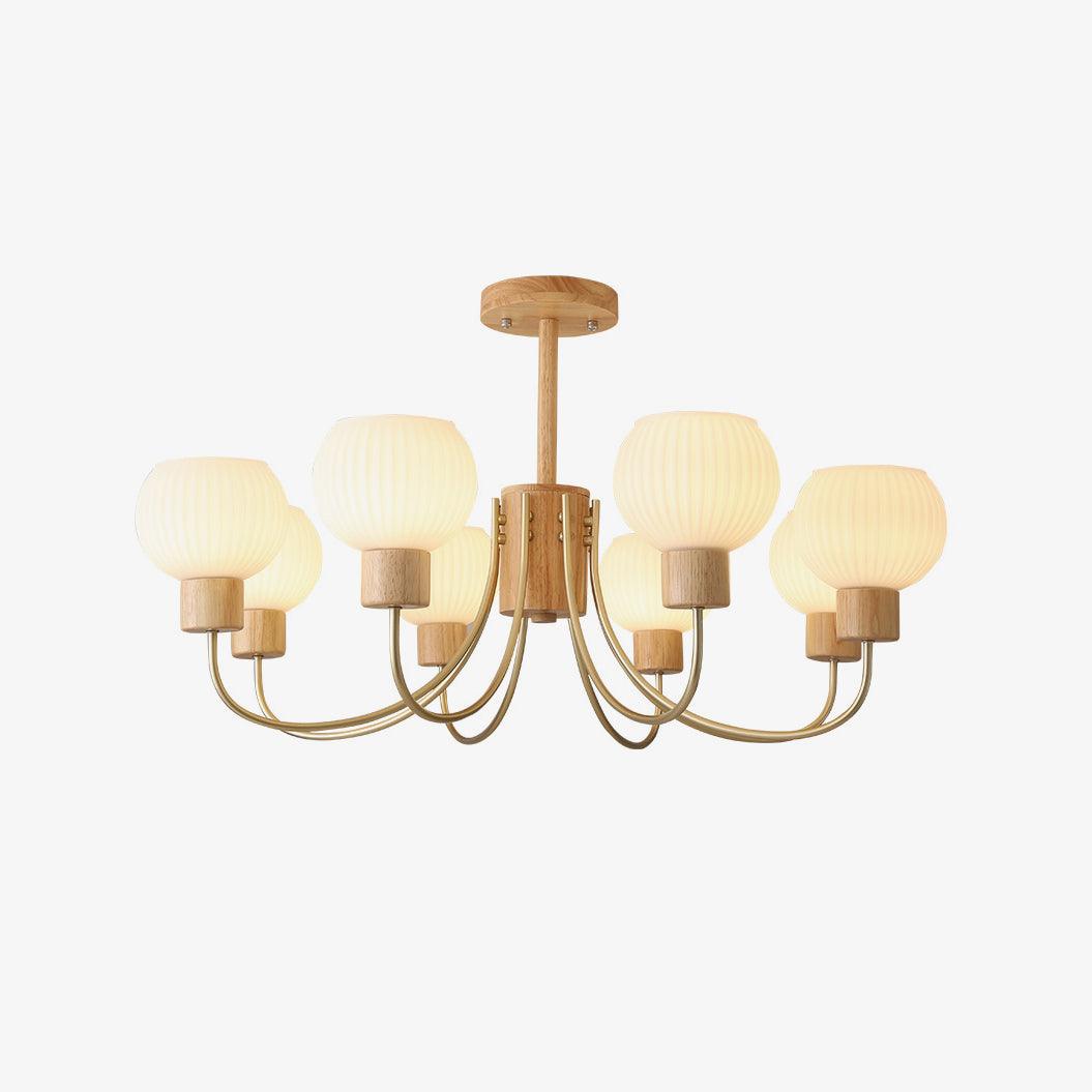 Donnelly Wooden Chandelier - Lumpaz