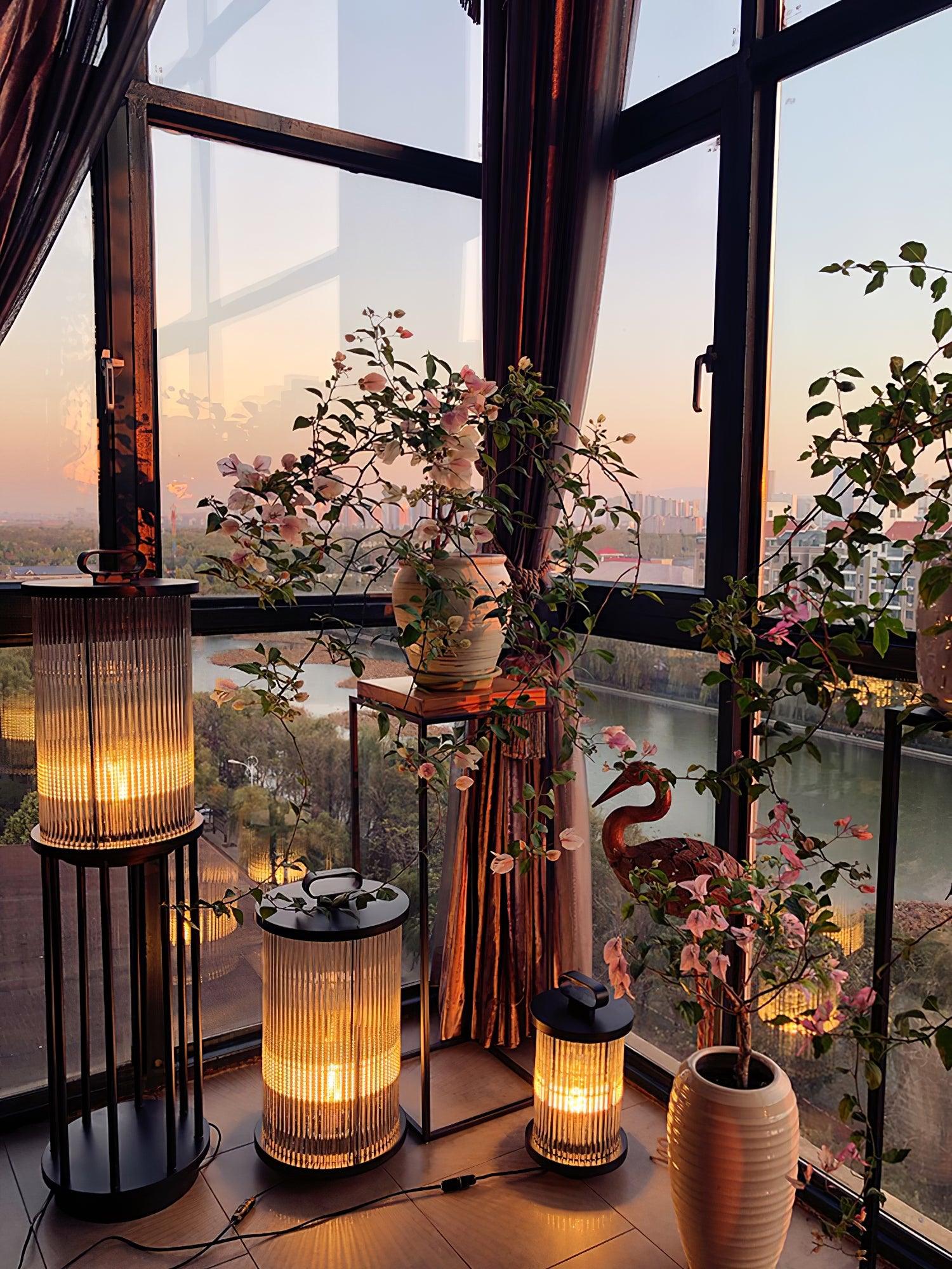 Ambient Line Lantern Garden Lights - Lumpaz