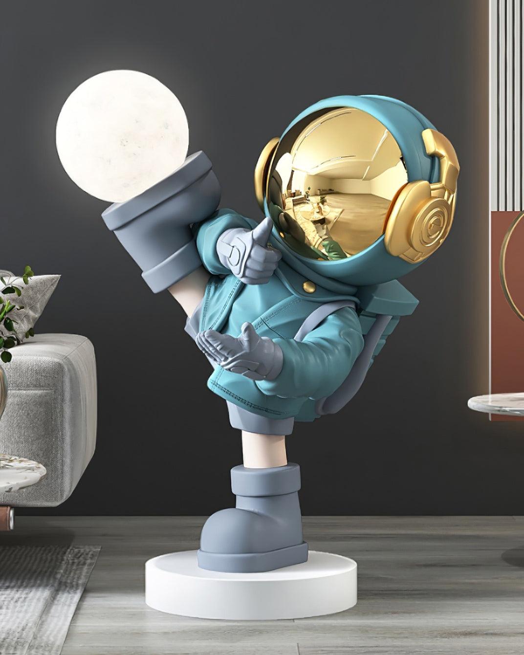 Effort Astronaut Built-in Battery Floor Lamp - Lumpaz