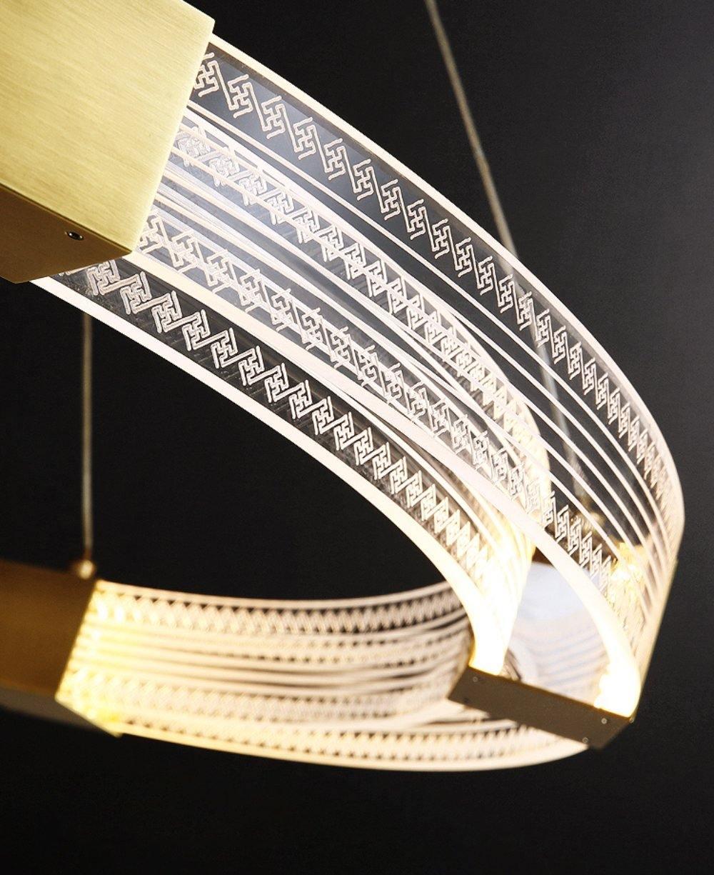 Parallel Ring LED Chandelier - Lumpaz
