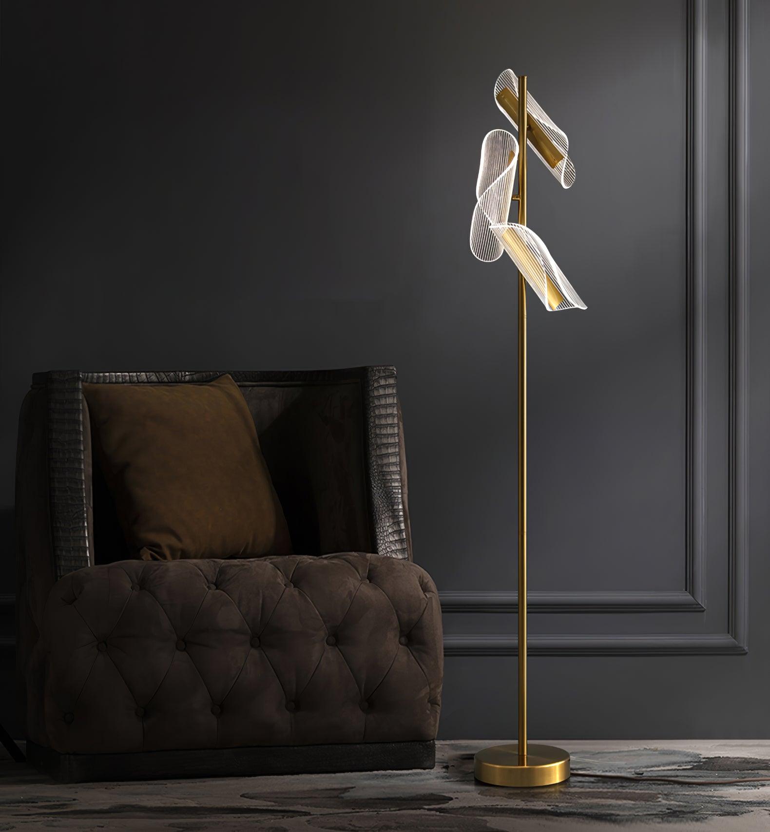 Flame Floor Lamp - Lumpaz
