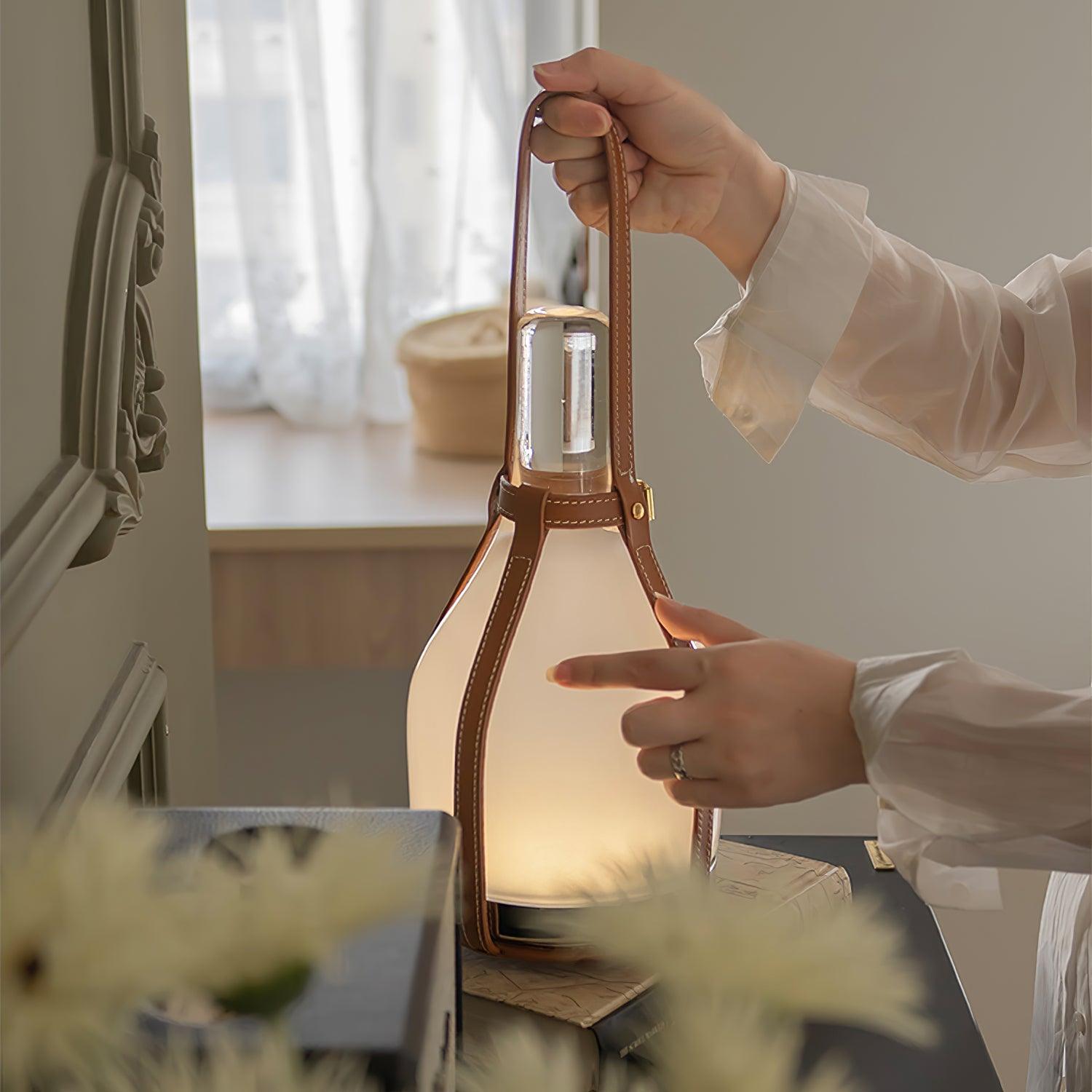 Bell Portable Built-in Battery Table Lamp - Lumpaz