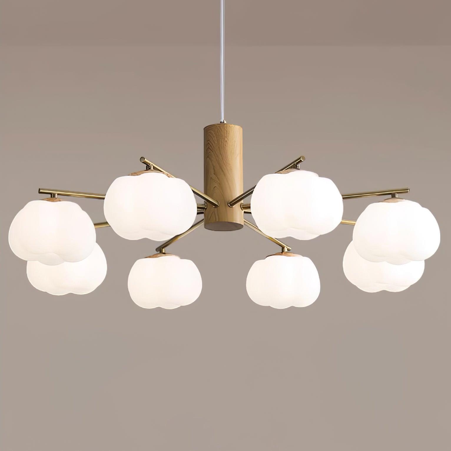 Cotton Balls Chandelier - Lumpaz