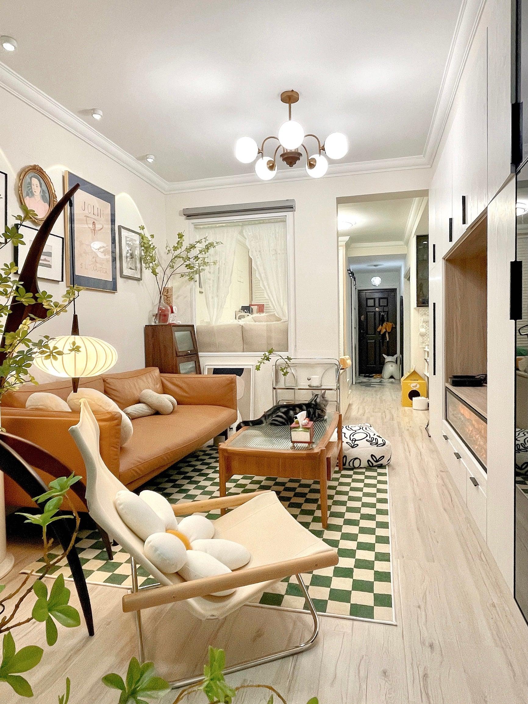 Sculptural Glass Ribbed Chandelier - Lumpaz