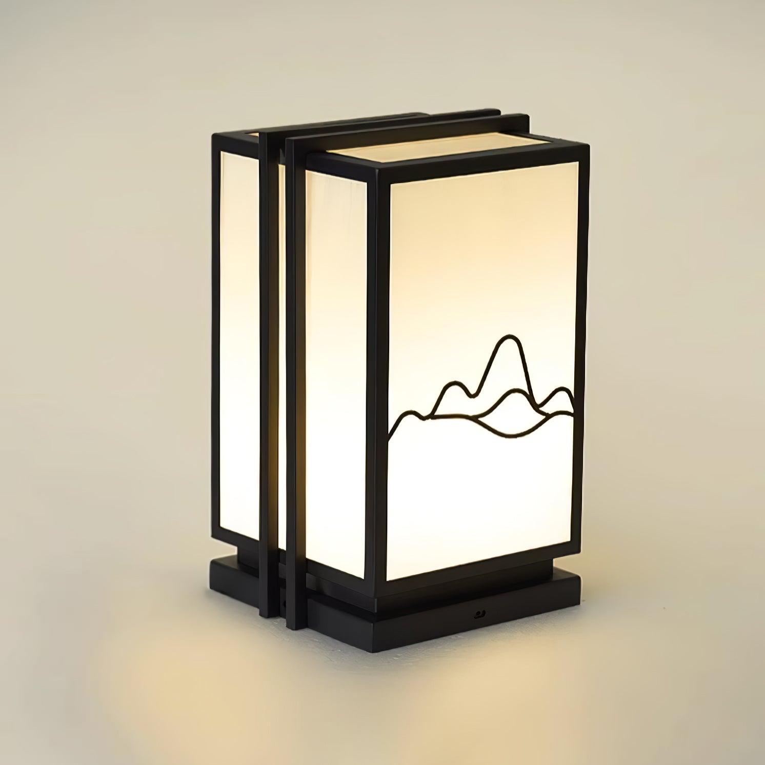 Mountain Outdoor Post Light - Lumpaz