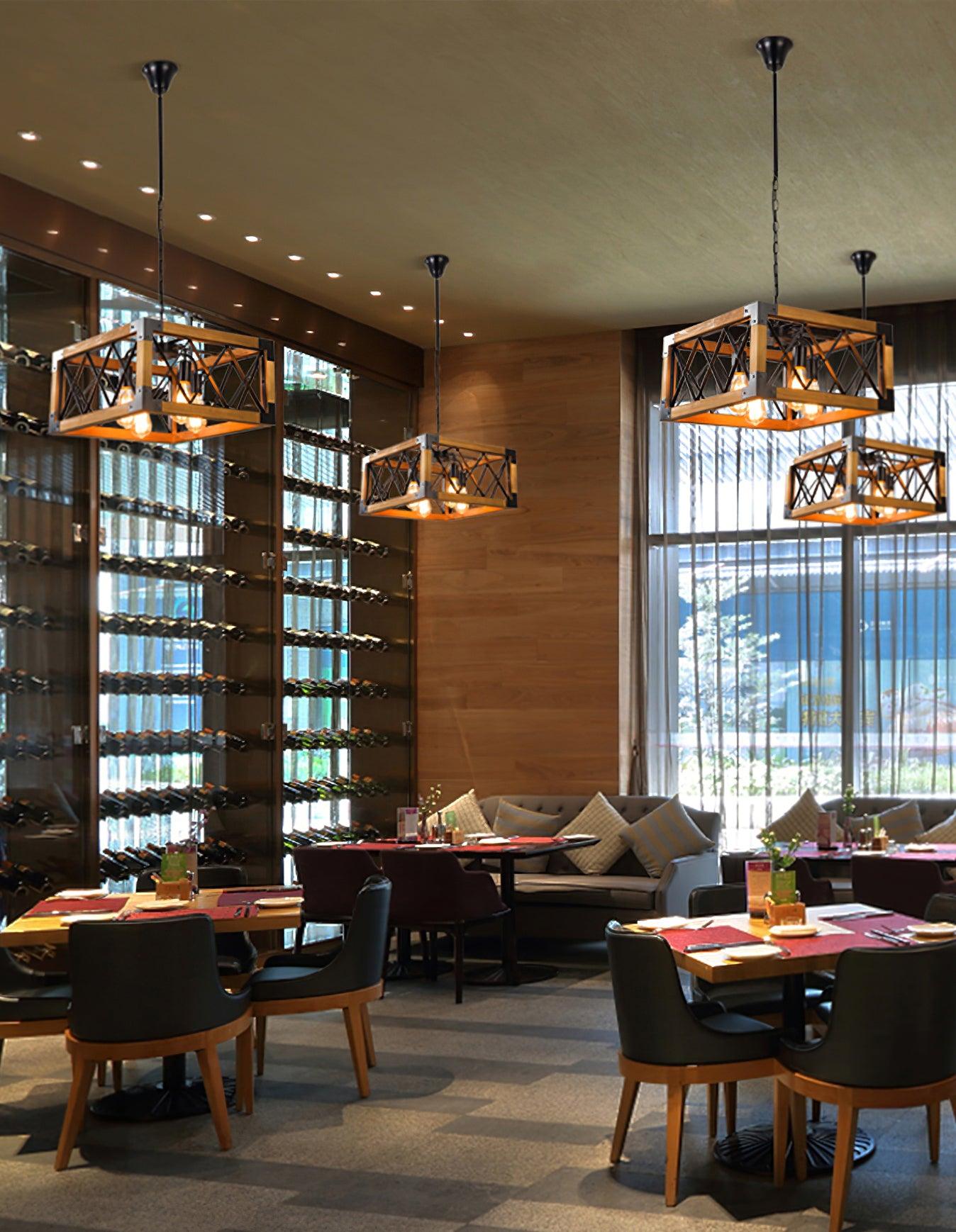 Kitchen Island Rectangle Chandelier - Lumpaz