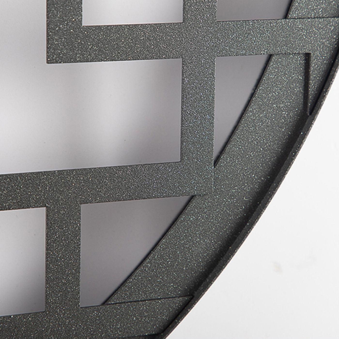 Asian Style Round Garden Wall Light - Lumpaz