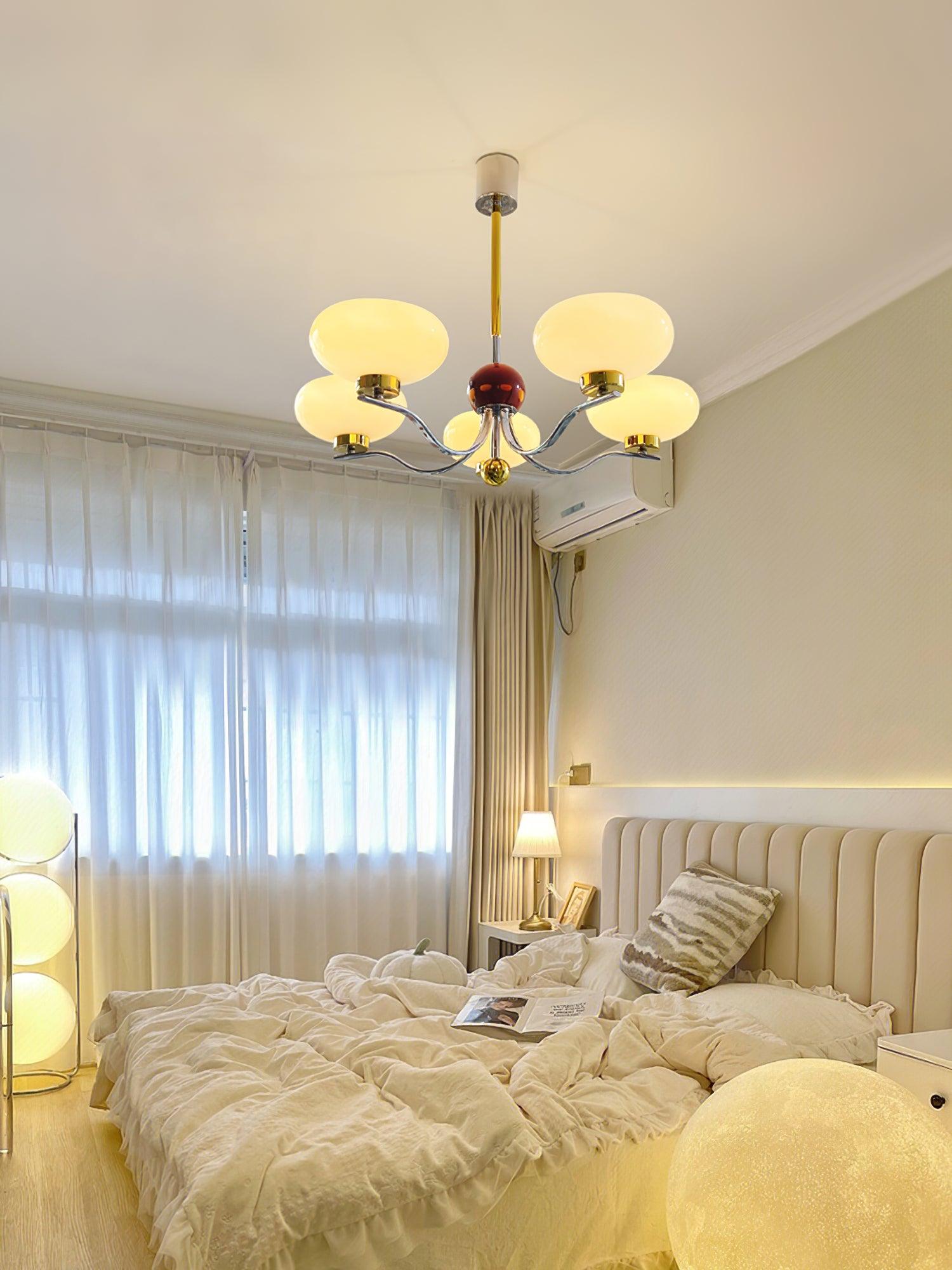 Medieval Glass Bowl Chandelier - Lumpaz