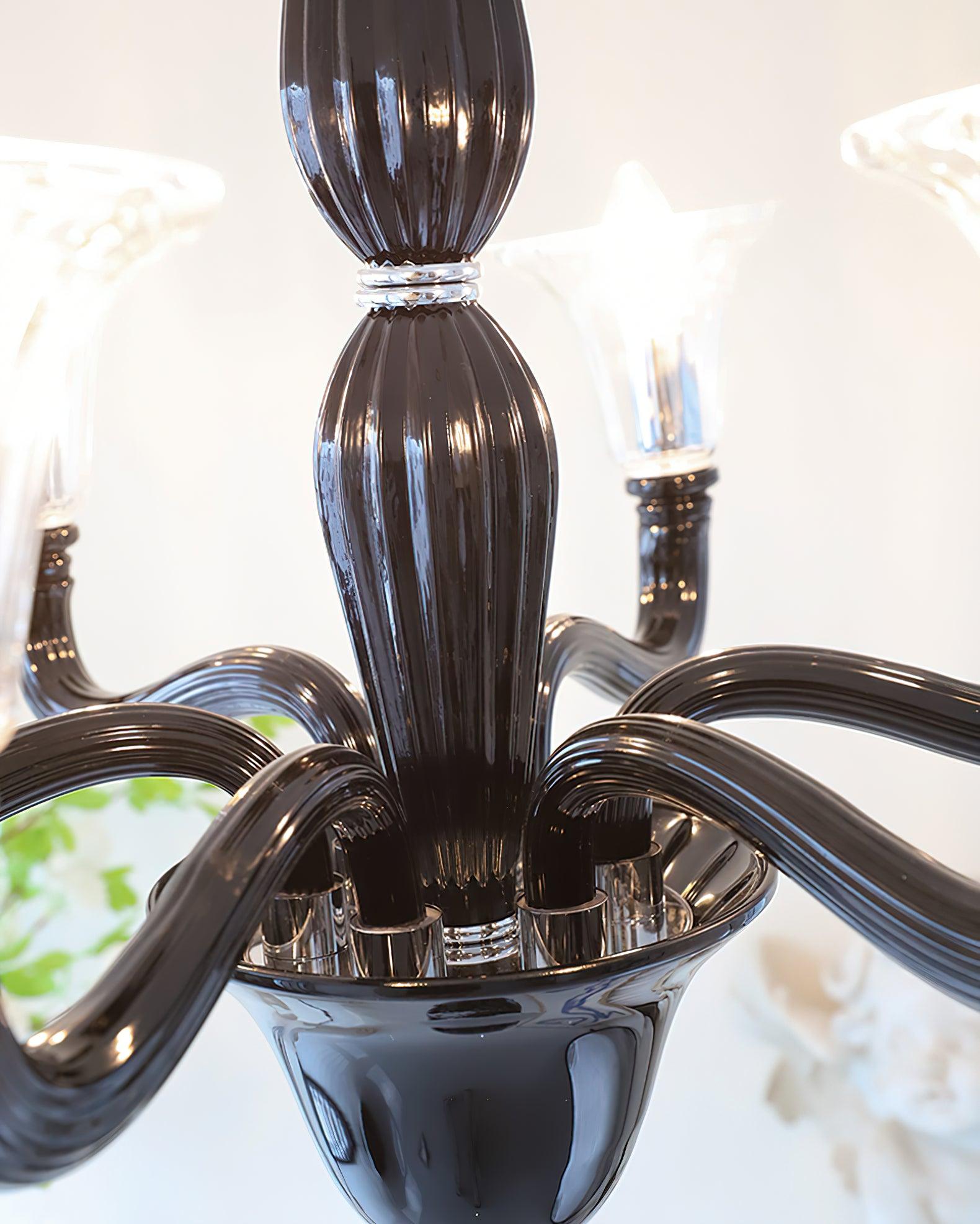 Murano Candle Chandelier - Lumpaz