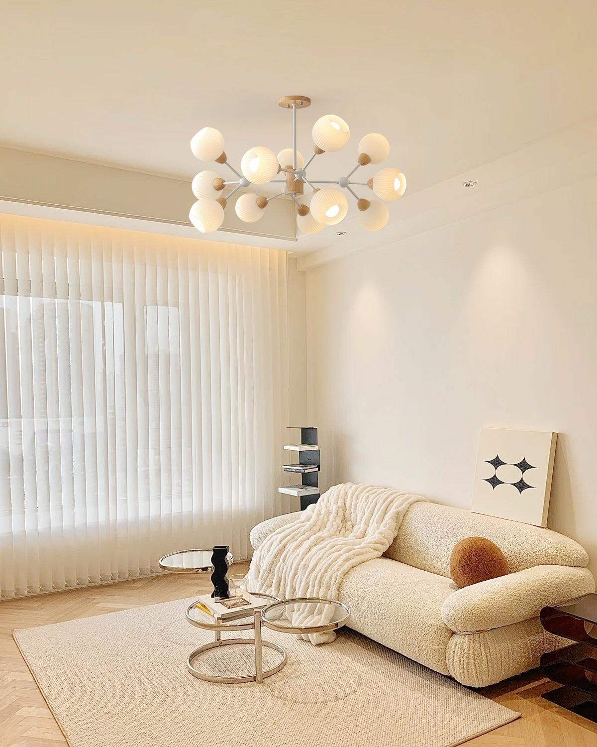 Shpehp Wood Chandelier - Lumpaz