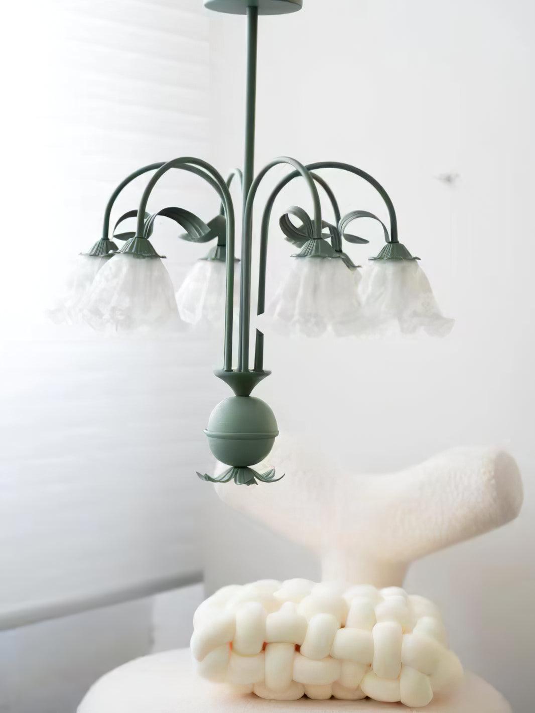 Bell Orchid Chandelier - Lumpaz