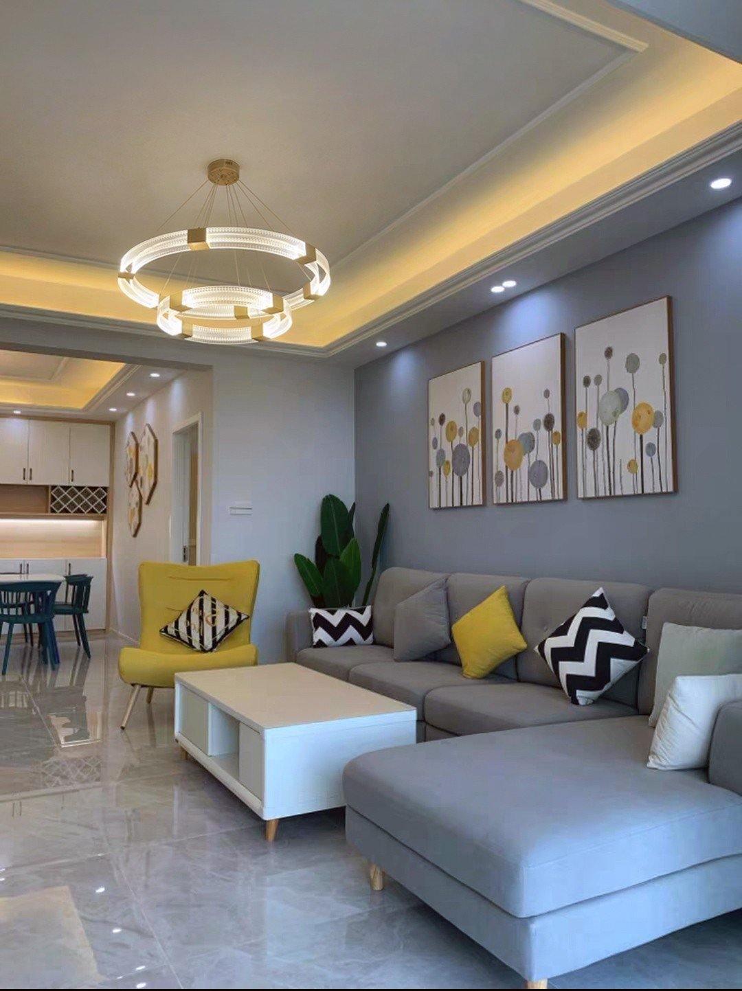 Parallel Ring LED Chandelier - Lumpaz