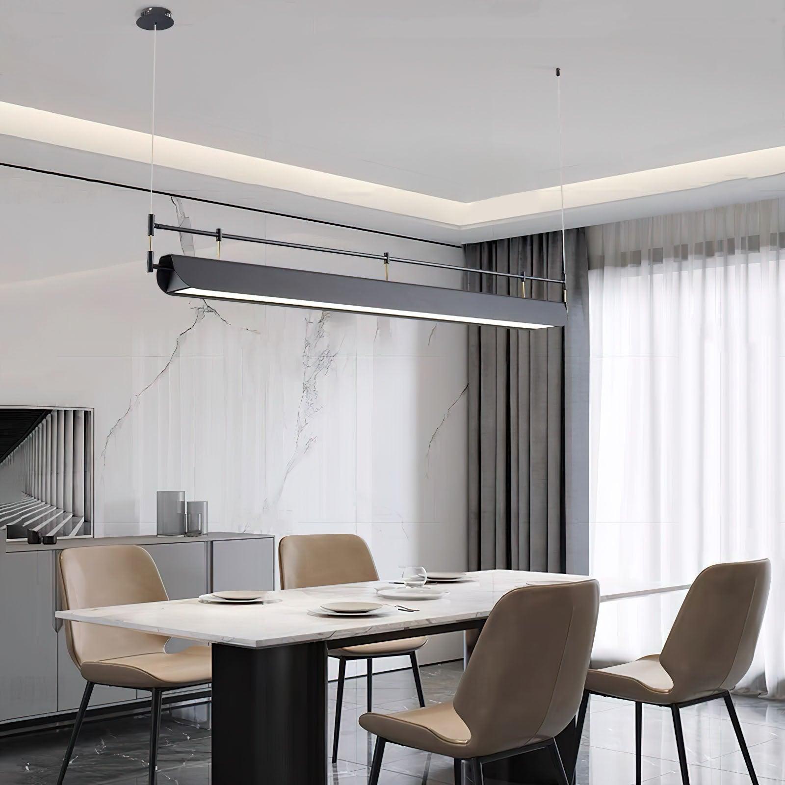 Black Roof LED Chandelier - Lumpaz