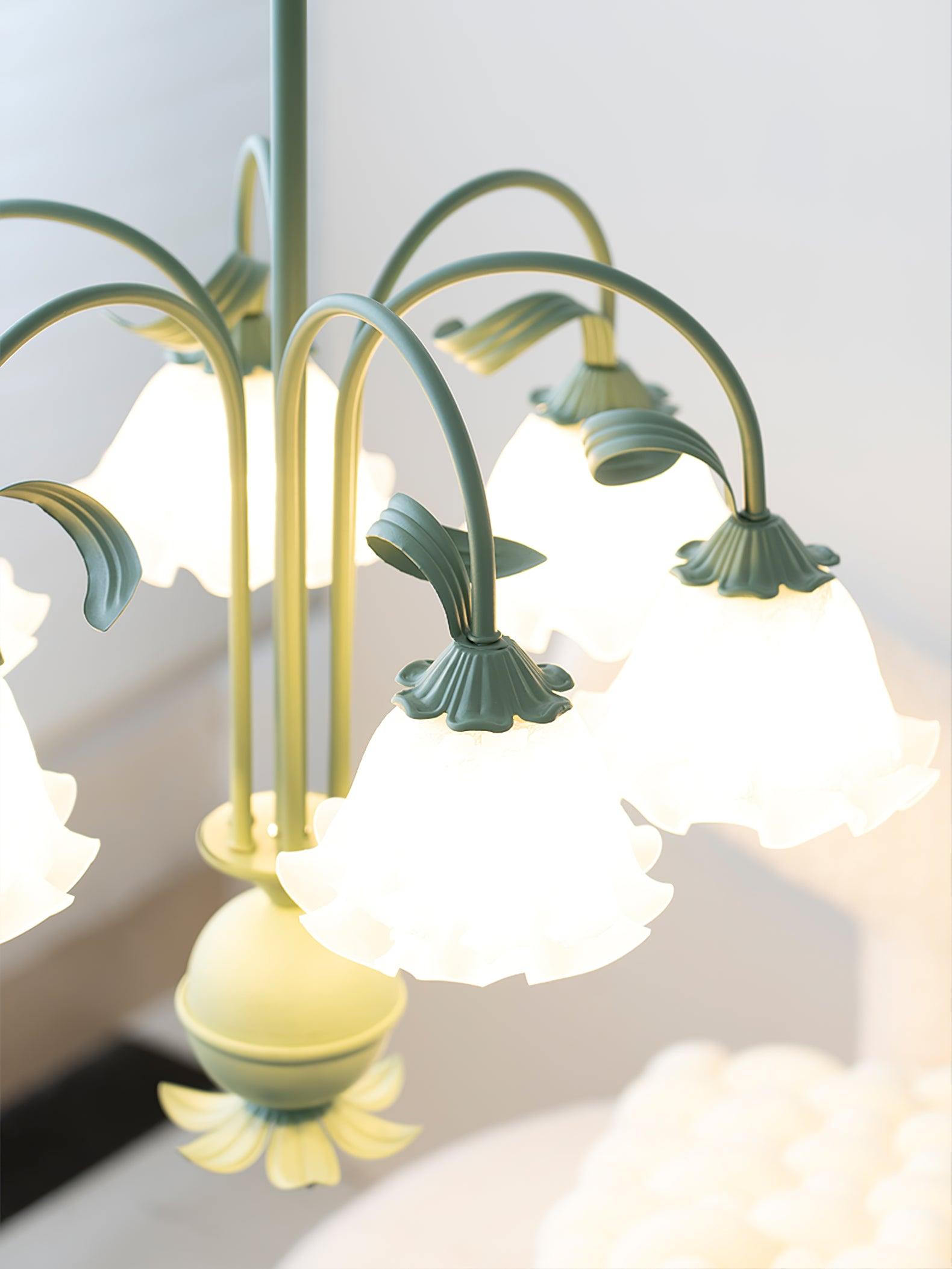 Bell Orchid Chandelier - Lumpaz
