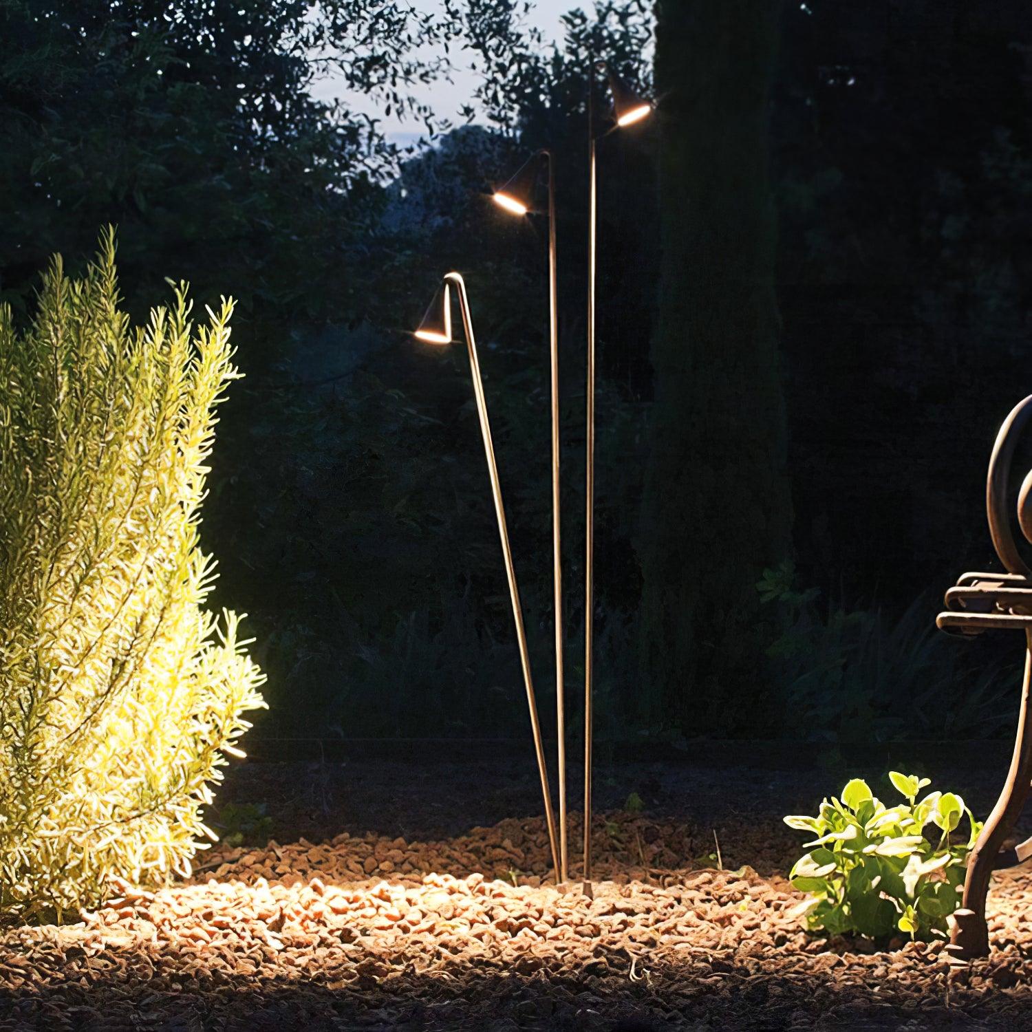 Bellflower Outdoor Floor Lamp - Lumpaz