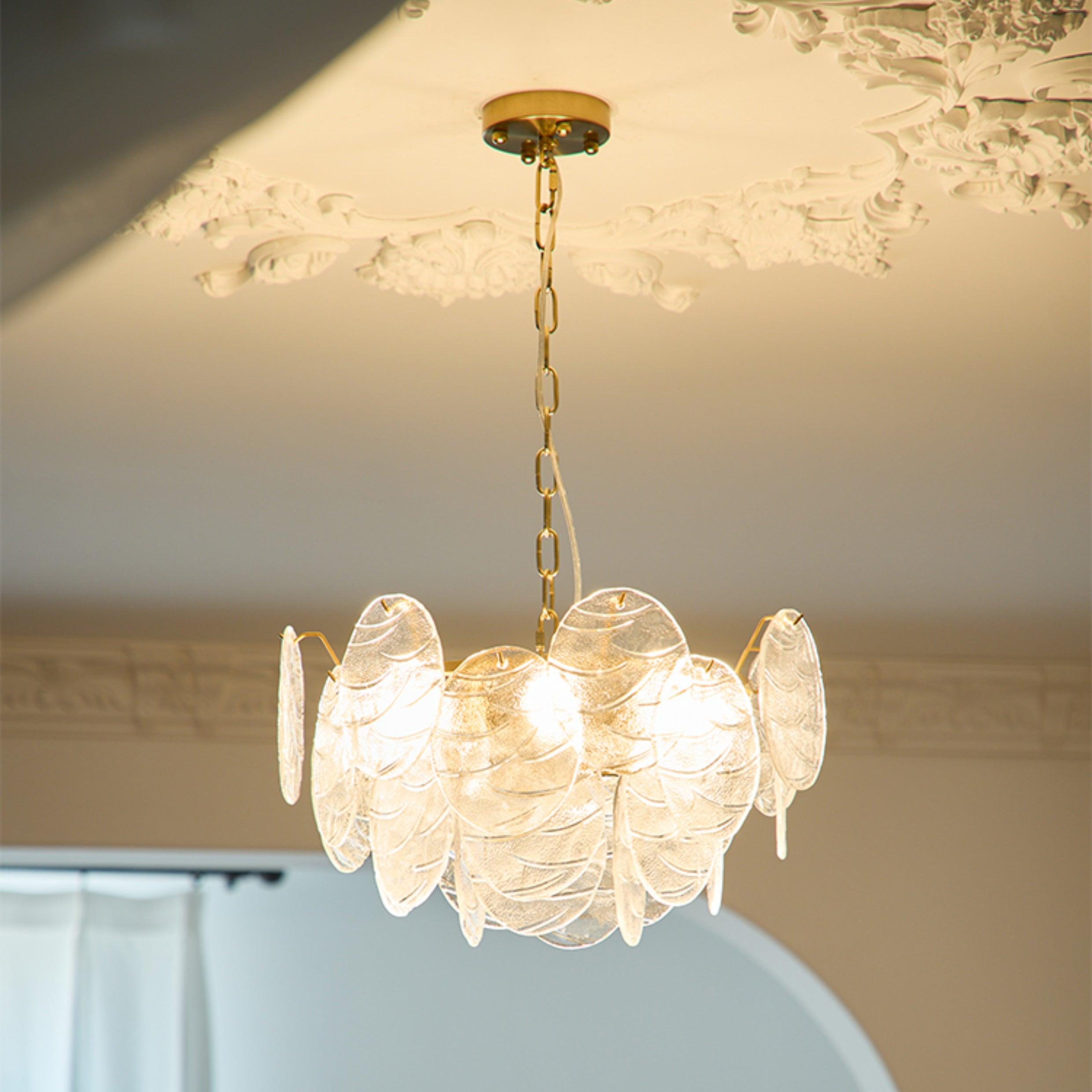 Victorian Disc Chandelier - Lumpaz