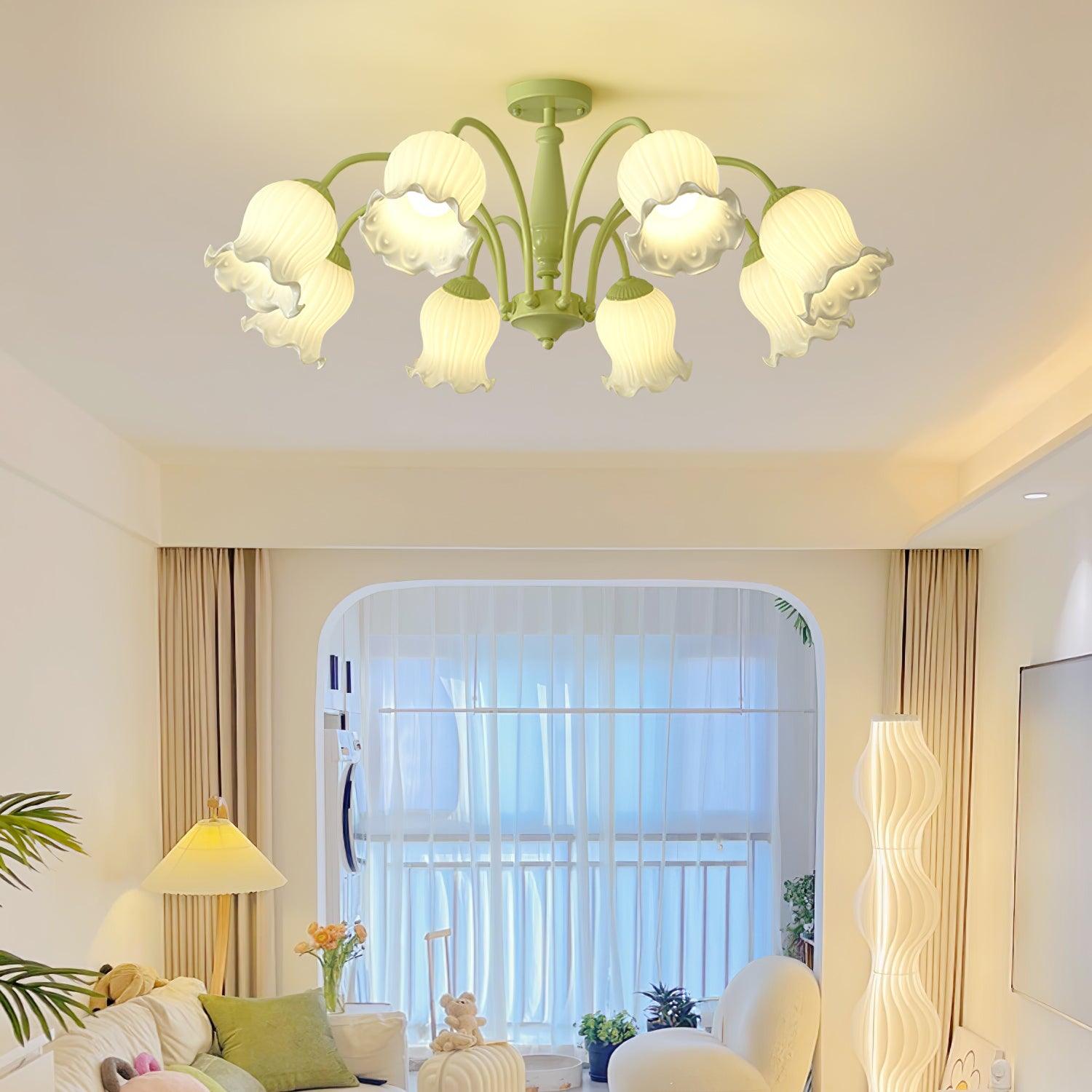 Trumpet Flower Chandelier - Lumpaz