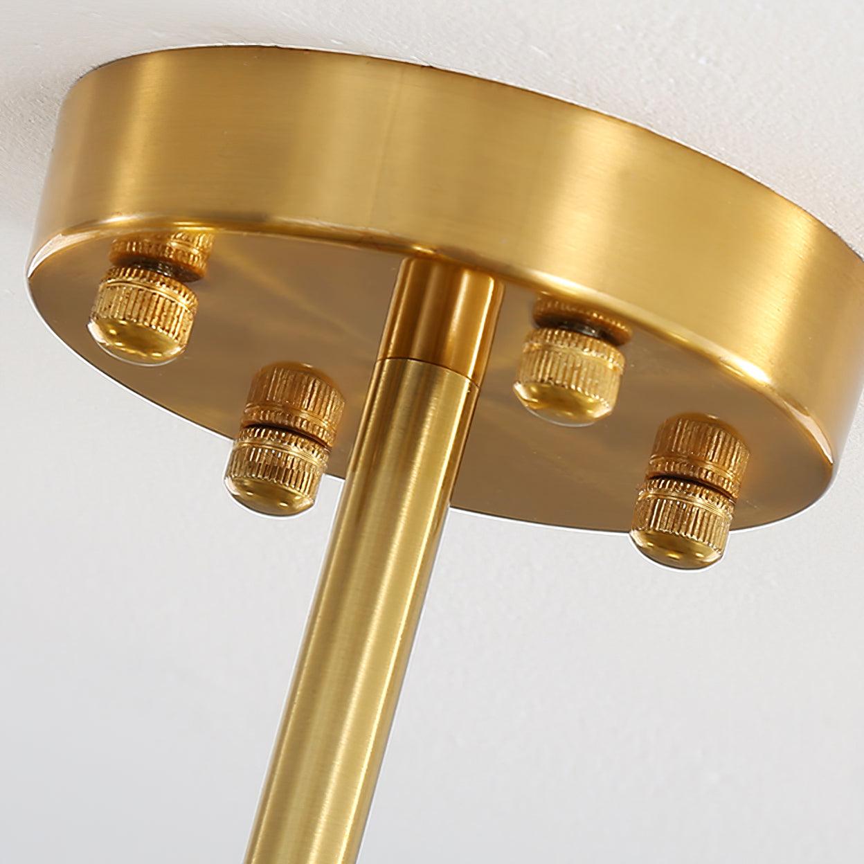 Tiered Carved Glass Chandelier - Lumpaz