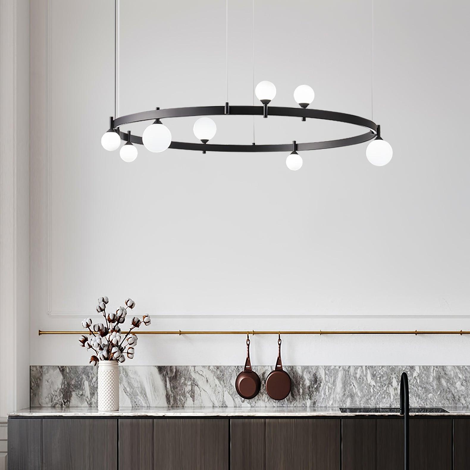 Pomi Round Chandelier - Lumpaz