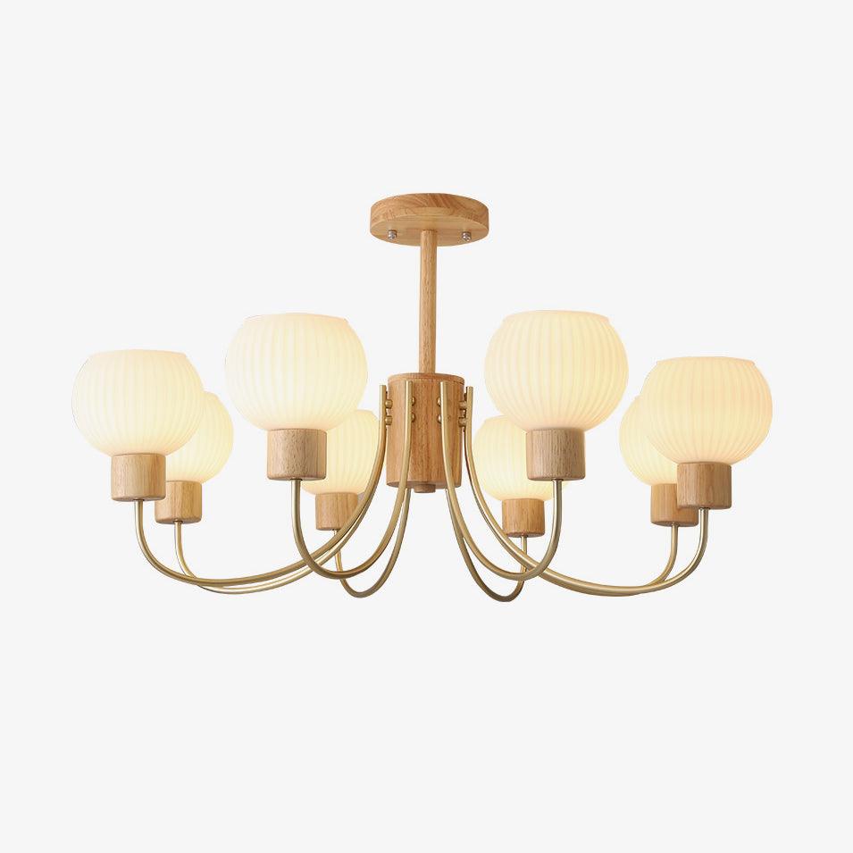 Donnelly Wooden Chandelier - Lumpaz