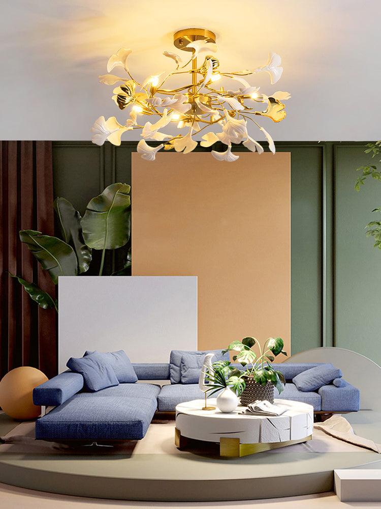 Gingko Chandelier L - Lumpaz