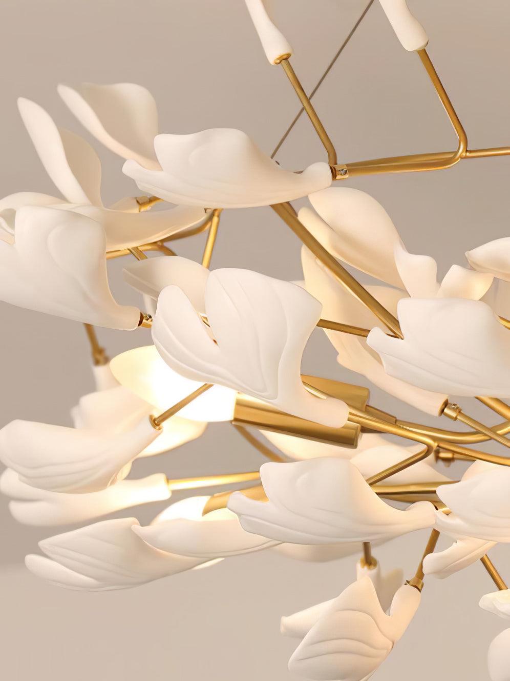 Gingko Long Branch Chandelier - Lumpaz
