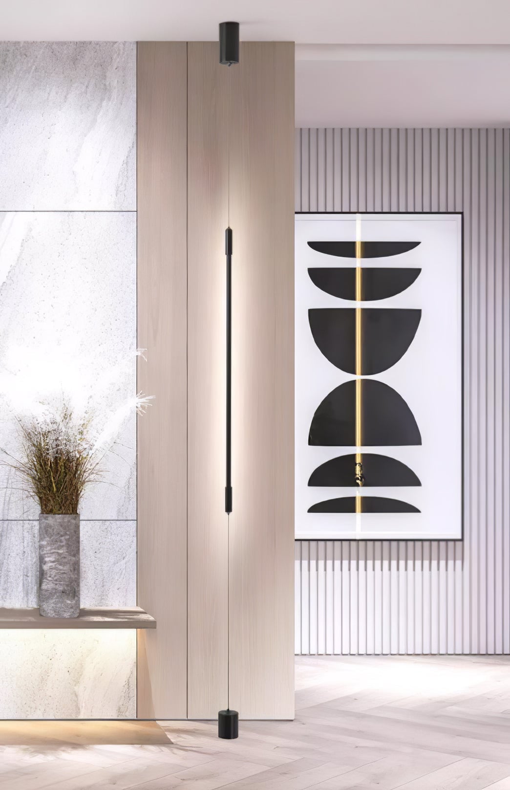 Slim line Cabinet Stand Lamp - Lumpaz