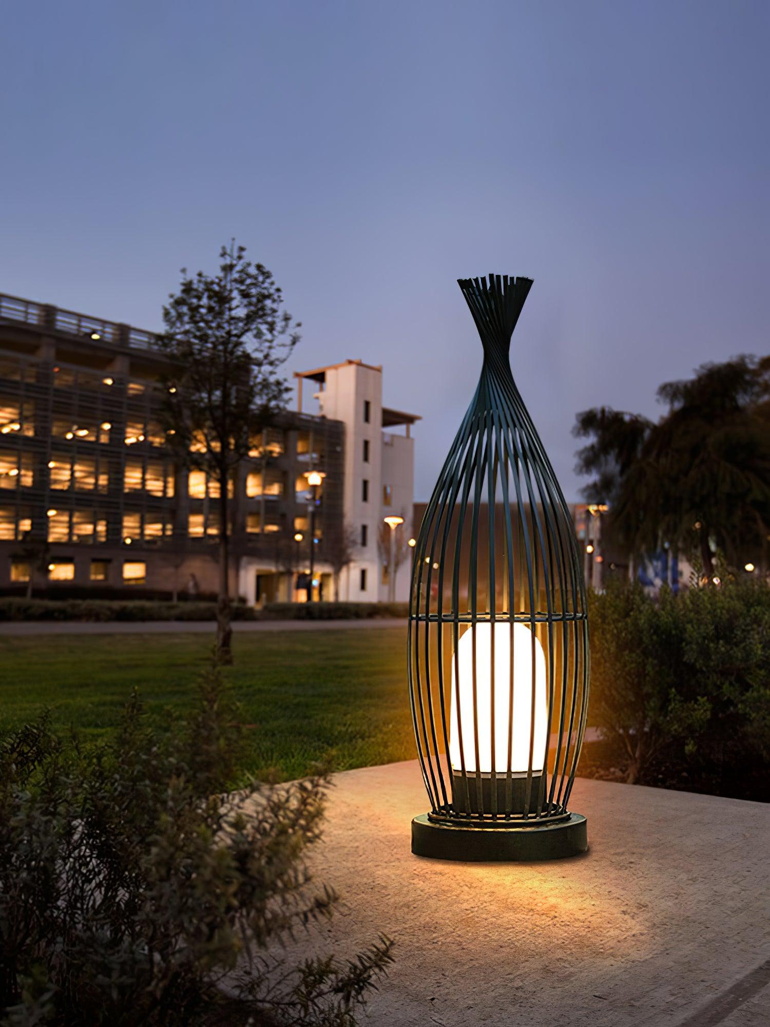 Aurora Orbis Lantern Outdoor Light - Lumpaz