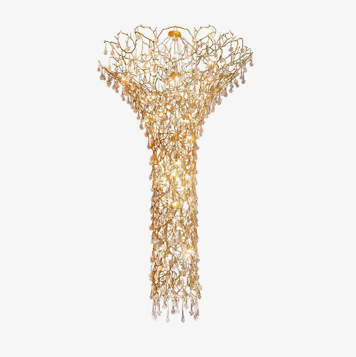 Tree Branch Staircase Chandelier - Lumpaz