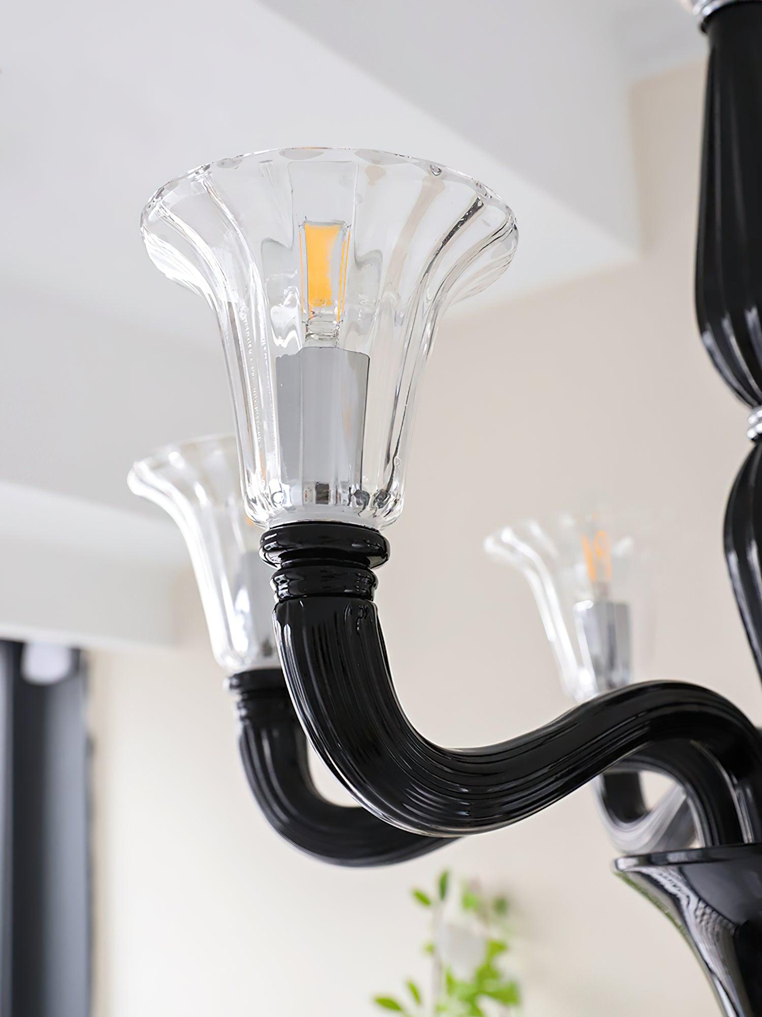 Murano Candle Chandelier - Lumpaz