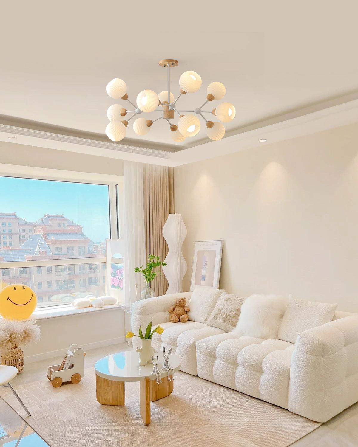 Shpehp Wood Chandelier - Lumpaz