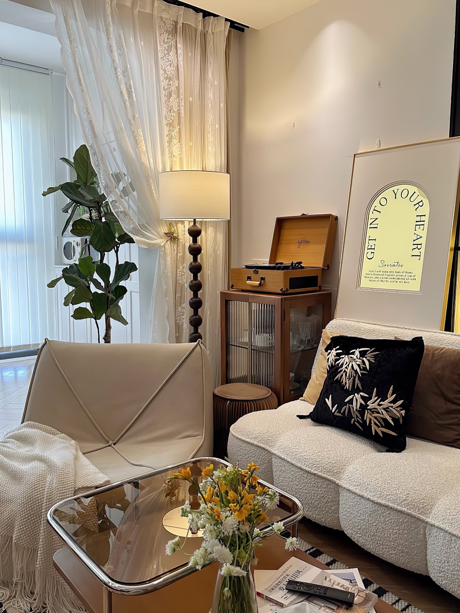 Hugo Barbell Floor Lamp - Lumpaz