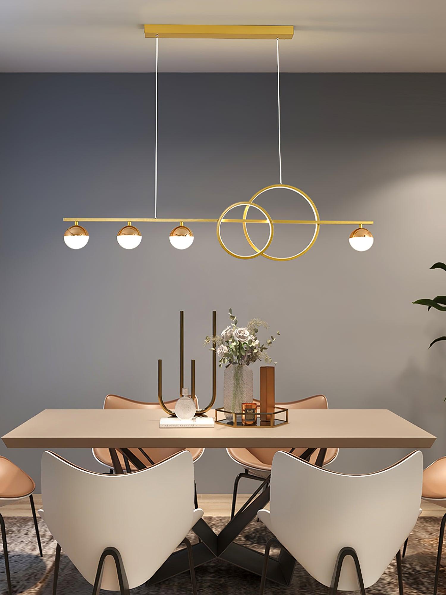 Brooklyn Double Circle Chandelier - Lumpaz