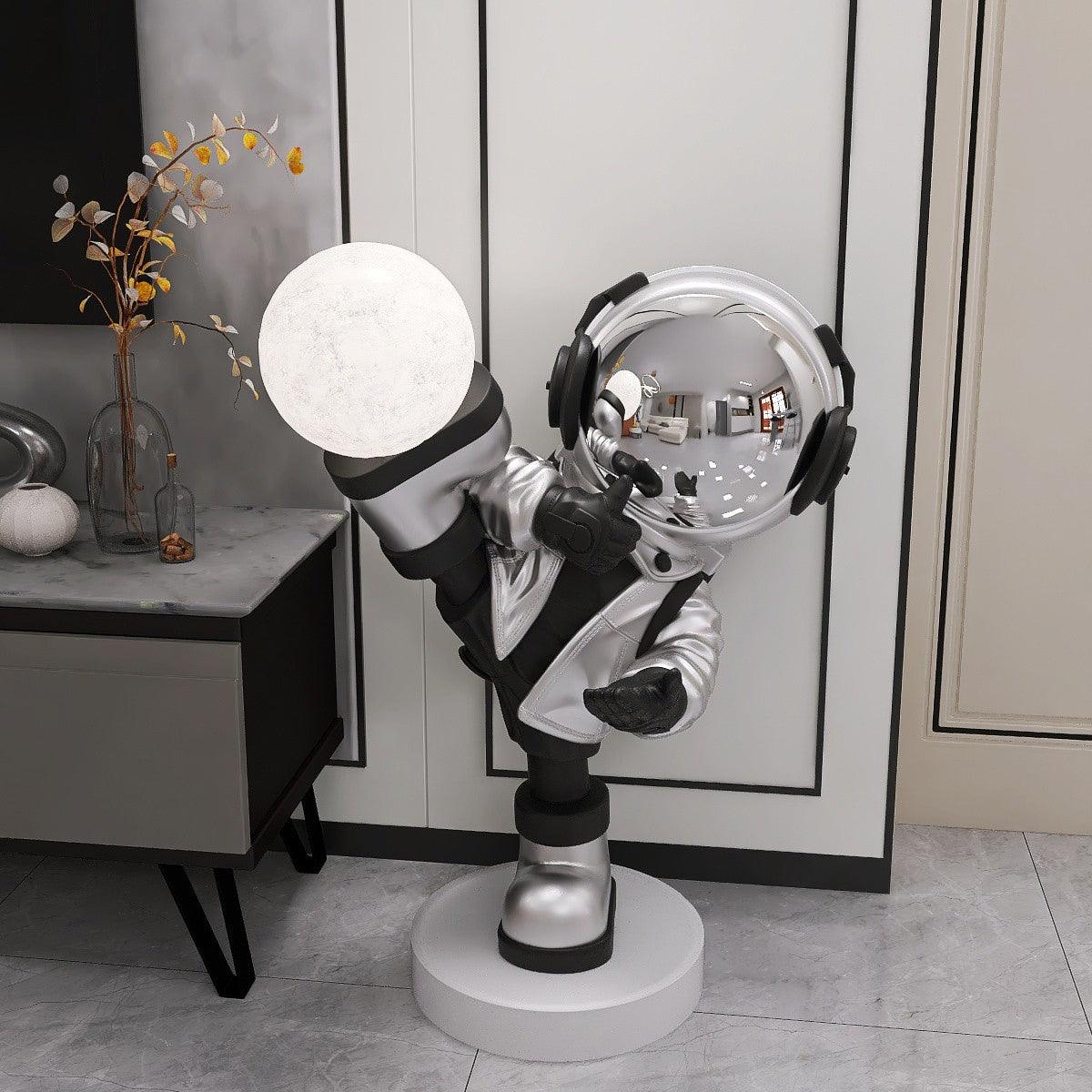 Effort Astronaut Built-in Battery Floor Lamp - Lumpaz