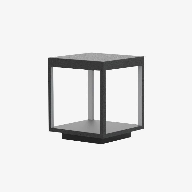 Square Frame Fence Post Garden Light - Lumpaz