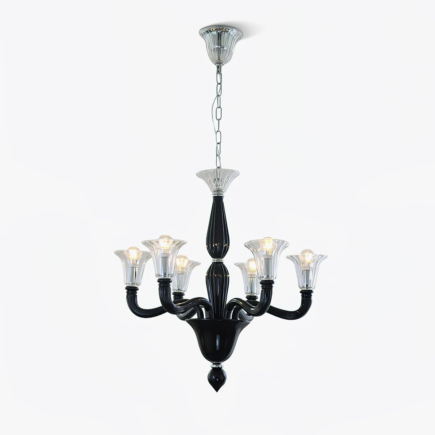 Murano Candle Chandelier - Lumpaz