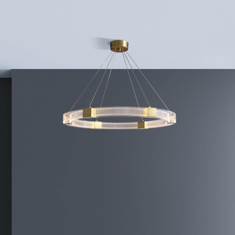 Parallel Ring LED Chandelier - Lumpaz