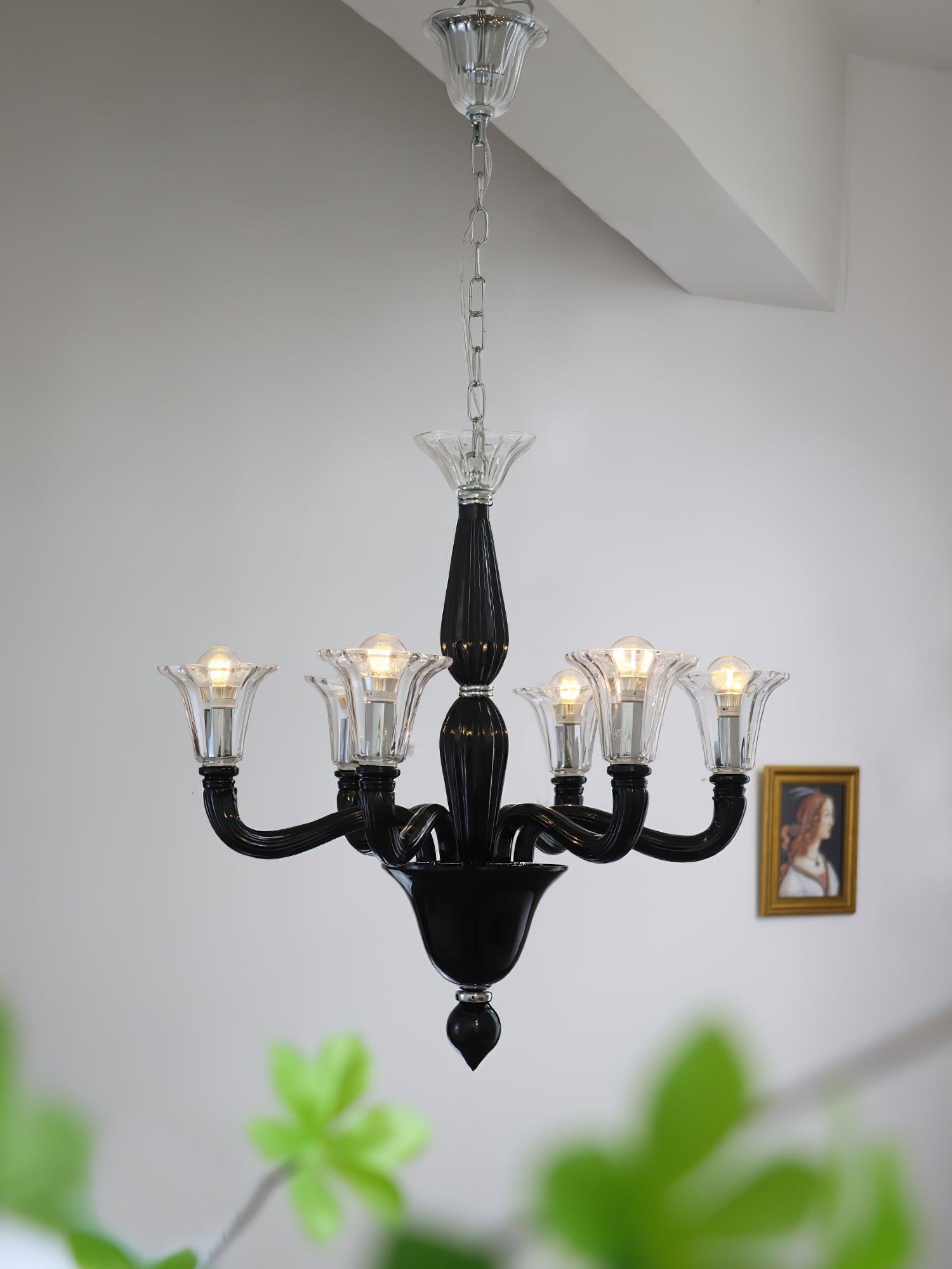 Murano Candle Chandelier - Lumpaz