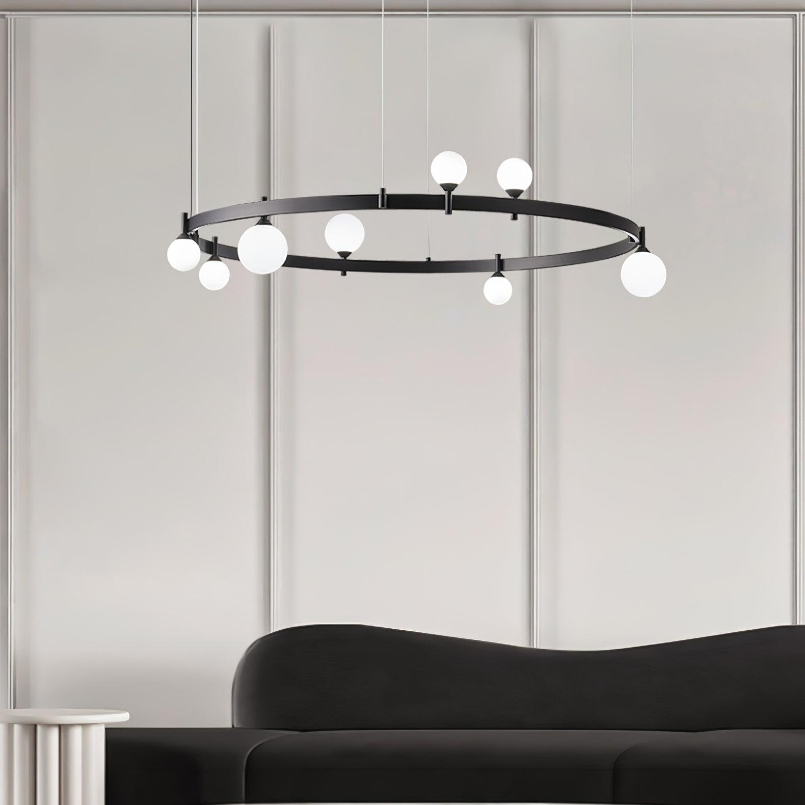 Pomi Round Chandelier - Lumpaz