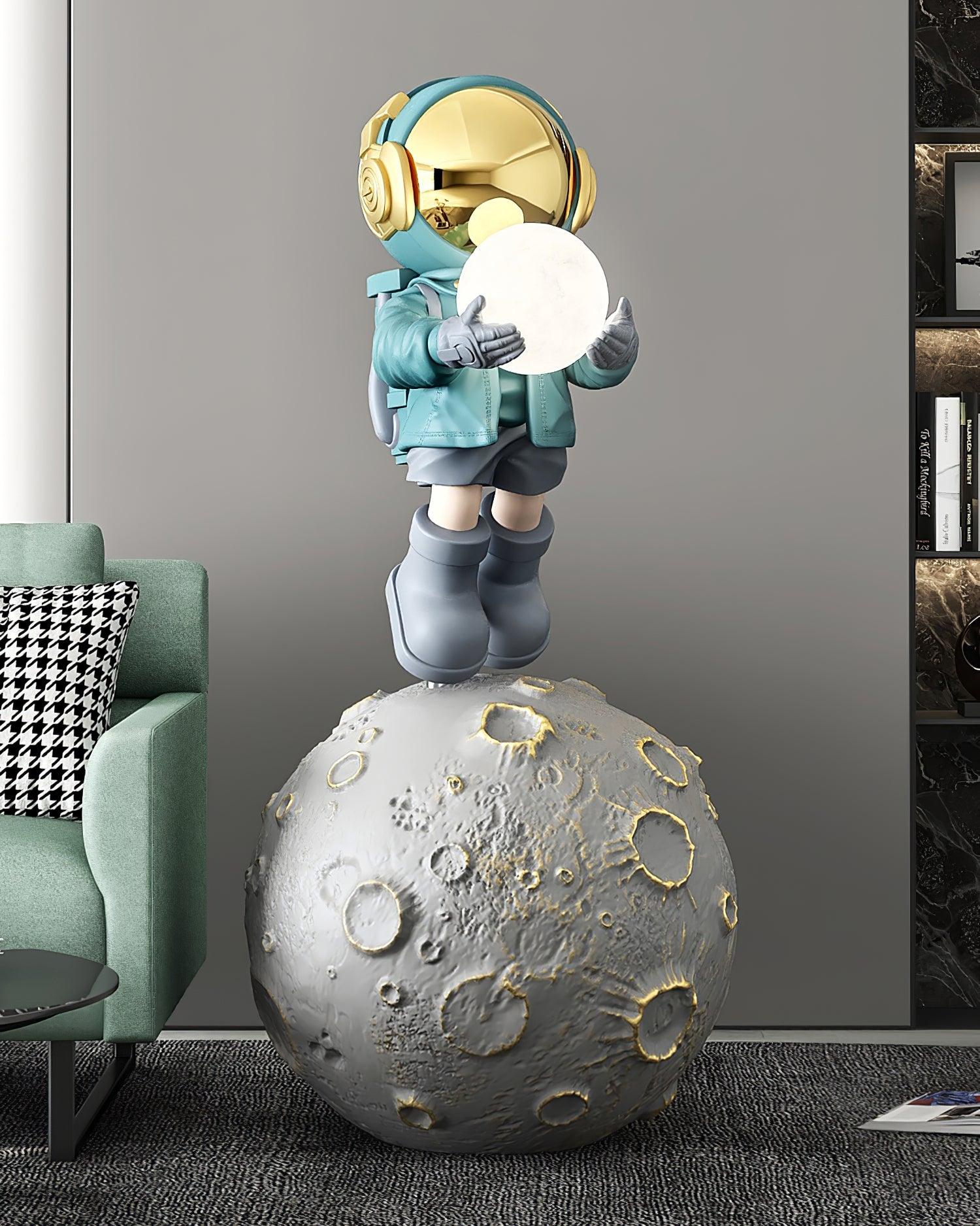 Diver Astronaut Built-in Battery Floor Lamp - Lumpaz