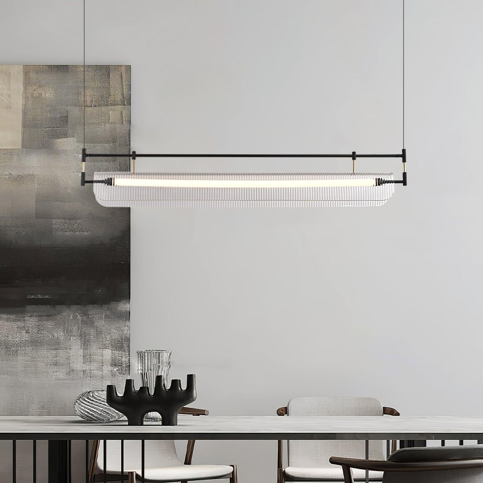 Linear Strip Chandelier - Lumpaz