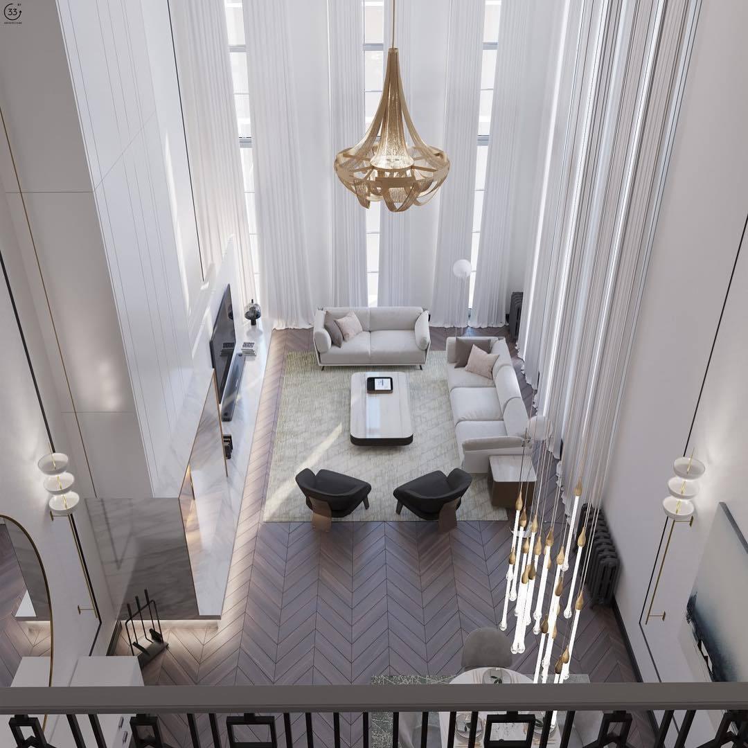 Tassel Aluminum Chain Chandelier - Lumpaz