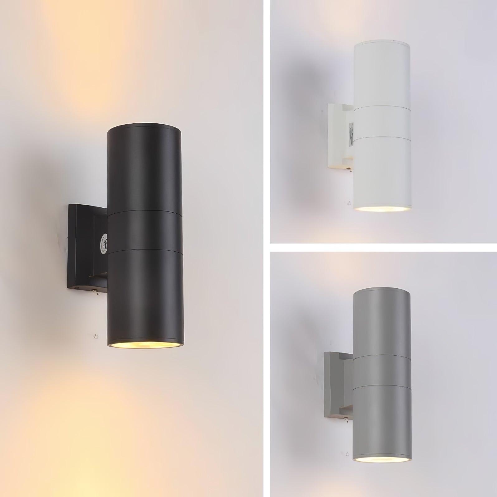 Cylindrical Outdoor Wall Light - Lumpaz