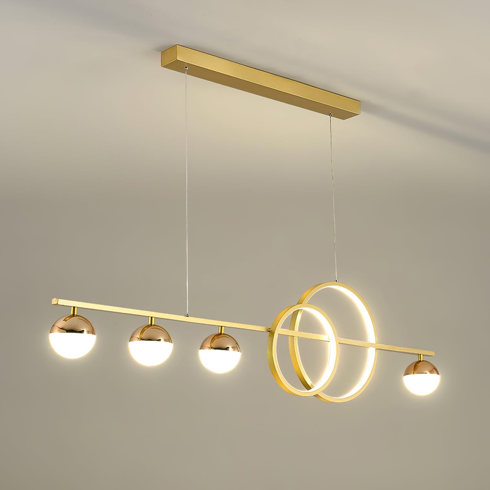 Brooklyn Double Circle Chandelier - Lumpaz