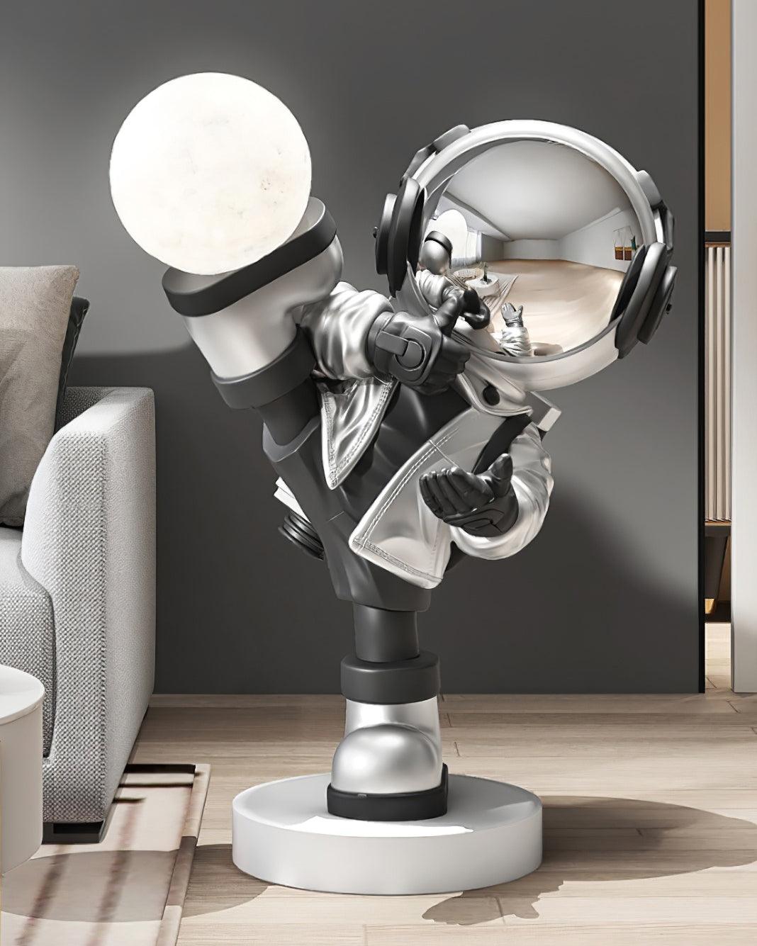 Effort Astronaut Built-in Battery Floor Lamp - Lumpaz
