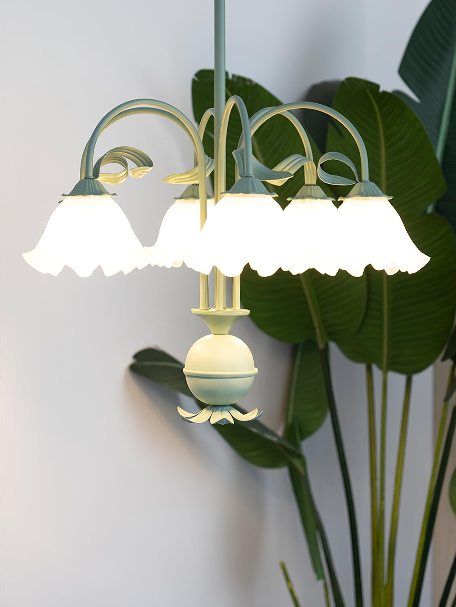 Bell Orchid Chandelier - Lumpaz
