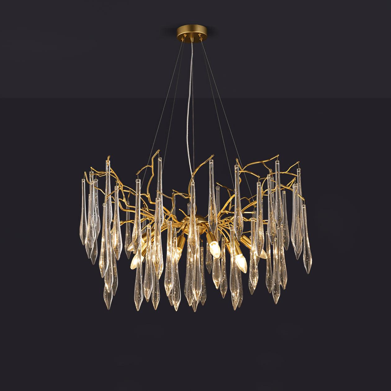 Aqua Funnel Chandelier - Lumpaz